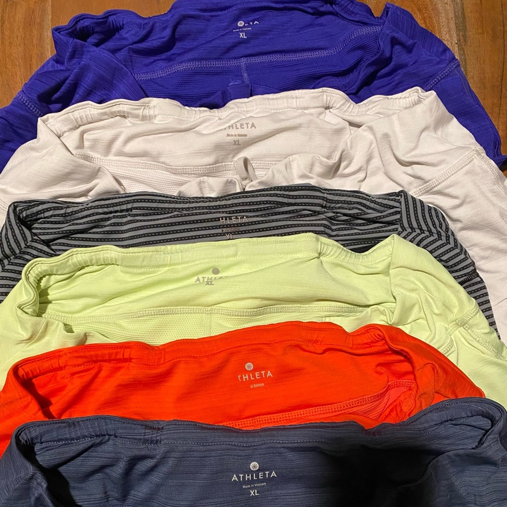 Six Athleta Swing Skorts Size XL